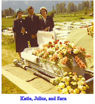 Katharina Martens Derksen's Graveside Service, Yarrow Cemetery