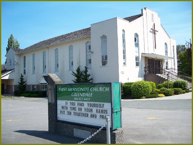 First Mennonite Church, Greendale - August 2, 2009