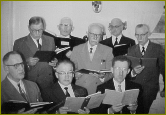 Men's Sunday School Class - Teacher Rev. David Klassen, Middle