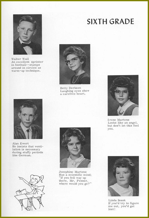 Sharon Mennonite Collegiate Grade Six Class of 1964