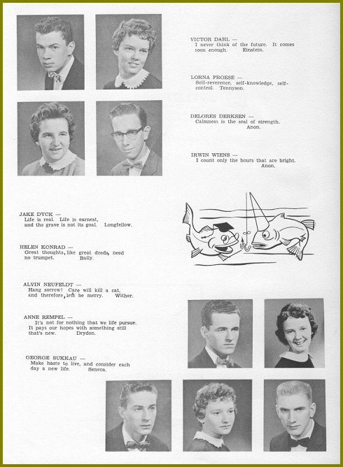 Sharon Mennonite Collegiate Grad Class of 1960