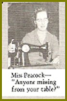 Miss Peacock