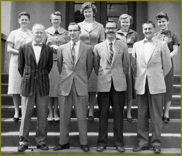 Yarrow School Teachers, 1959-60