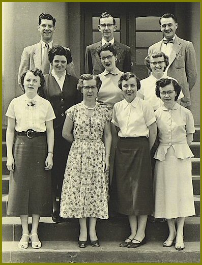 Yarrow School Teachers, 1953-54