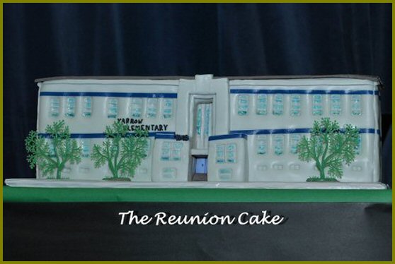 Symbolic School Cake