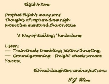 Elijah's Sons